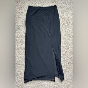 SHEIN Black Maxi Skirt